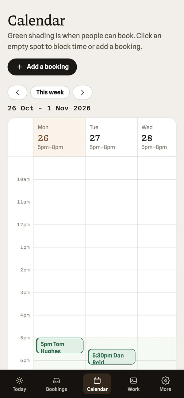 AB Woodwork on a phone: The week at a glance
