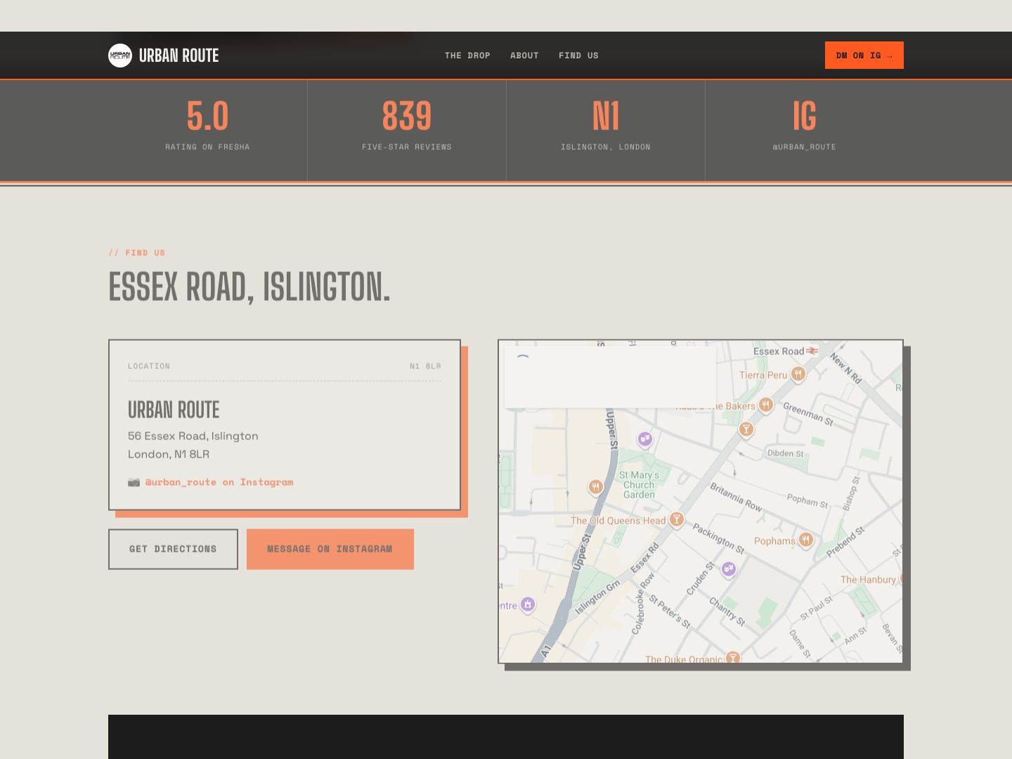 Spec-sheet stats & find us